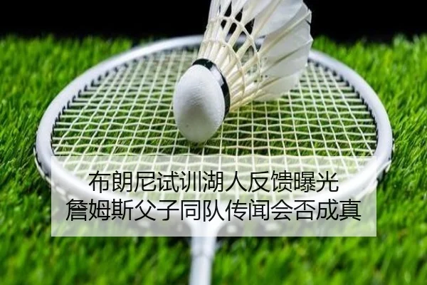 布朗尼试训湖人反馈曝光 詹姆斯父子同队传闻会否成真